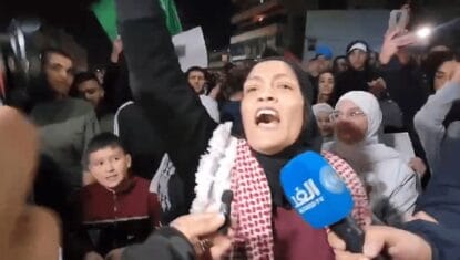 Freigelassene Terroristin Roda Abu Agamiya forderte die Palästinenser zur Unterstützung der Hamas auf