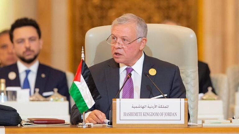 Jordaniens König Abdullah versucht, sich durchzulavieren