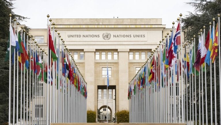 Die UNO in Genf zeigt eine palästinensische Ausstellung mit gefälschten Fotos (Imago Images / ZUMA Wire)