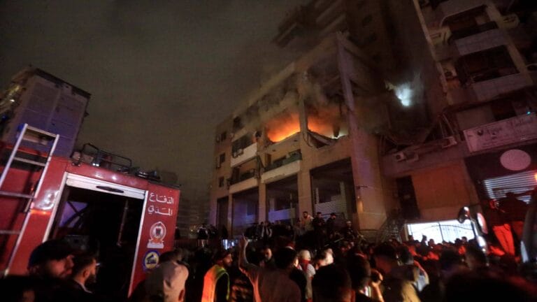 Apartment in Beirut, in dem Hamas-Führer Saleh al-Arouri getötet wurde