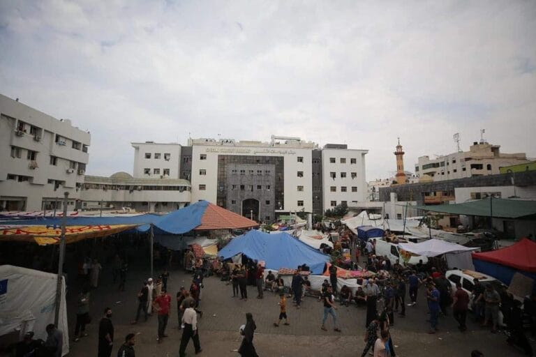Das Shifa-Krankenhaus in Gaza