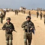 Israelische Soldaten bei ihrem Einsatz in Gaza