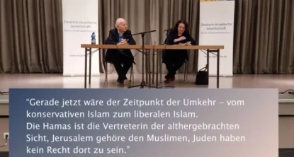 Necla Keleks Vortrag bei der Deutsch-Israelischen Gesellschaft Berlin und Brandenburg