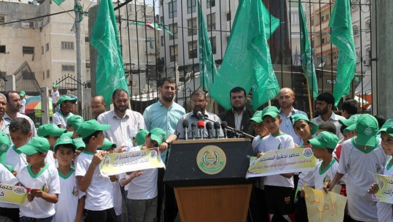 Der Leiter der politischen Abteilung der Hamas im Ausland, Sami Abu Zuhri