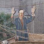 Bankrott: Statue von Syriens Ex-Diktator Hafiz al Assad in Quamishli