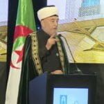 Der russische Mufti Nafigullah Ashirov bei der Einweihung der Großen Moschee in Algier