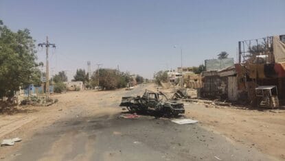 Der UNO-Aufruf zu einem Waffenstillstand im Sudan steh nicht Blickpunkt der Weltöffentlichkeit