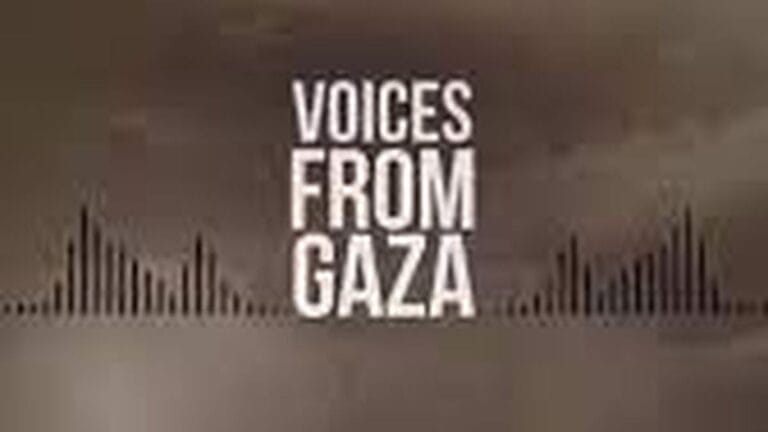 Voices From Gaza lässt Menschen des Küstenstreifens zu Wort kommen
