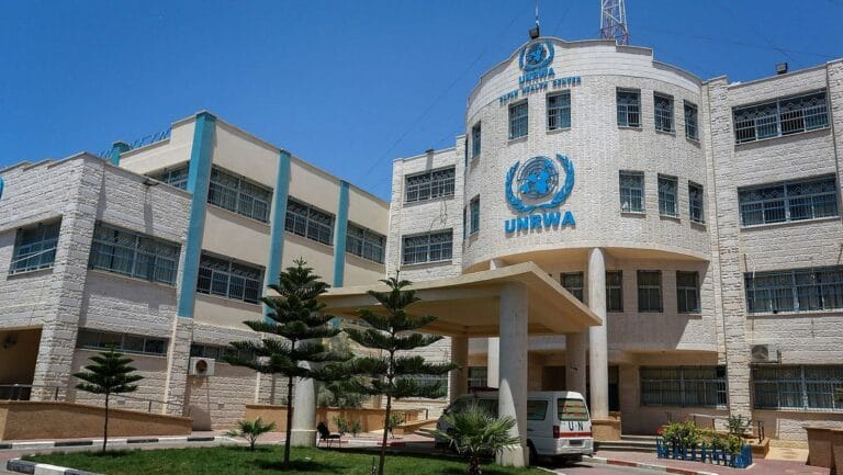 UNRWA-Gebäude im südlichen Gazastreifen