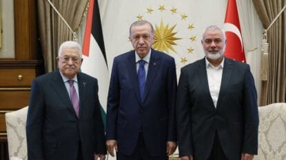 Erdogan hat Hamas-Chef Haniyeh bereits zu frühen Anlässen in der Türkei empfangen
