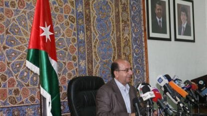 Der ehemalige jordanische Informationsminister Samih Al-Maaytah