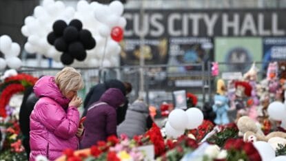 Crocus City Hall: Gedenken für die Opfer des Terroranschlags in Moskau