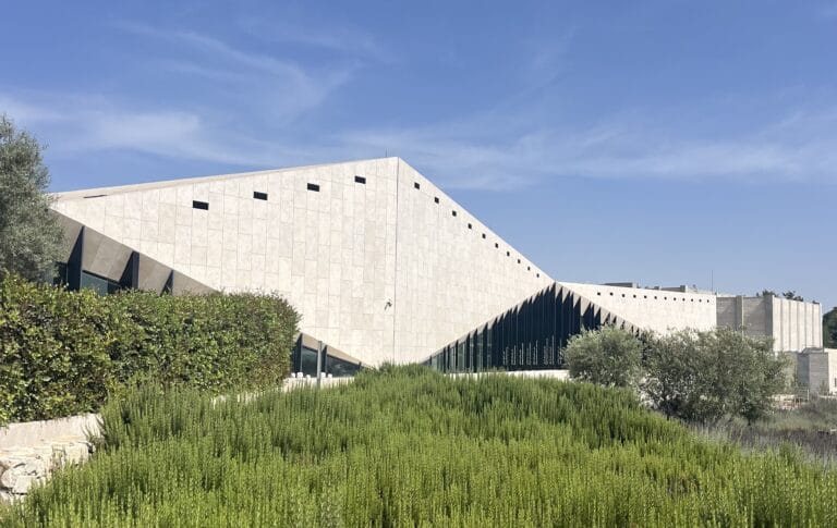 Das Palästinensische Museum in Birzeit bei Ramallah