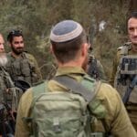 Der israelische Generalstabschef Herzi Halevi bei einer Lagebesprechung im Norden Israels an der Grenze zum Libanon