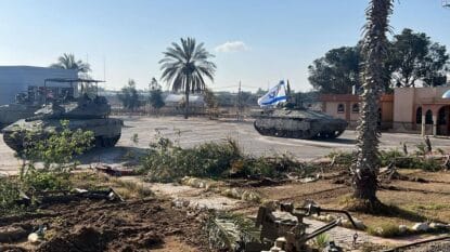 Israelische Truppen übernehmen den Grenzübergang Rafah im südlichen Gazastreifen