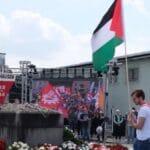 Befreiung vom Nationalsozialismus: Mauthausen-Gedenkfeier mit Palästinenser-Flagge
