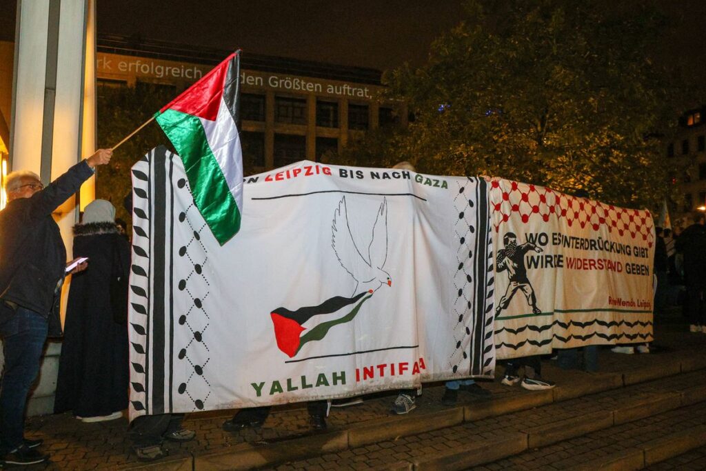 »Yallah Intifada«: Aufruf zum Judenmord auf Leipziger Demonstration